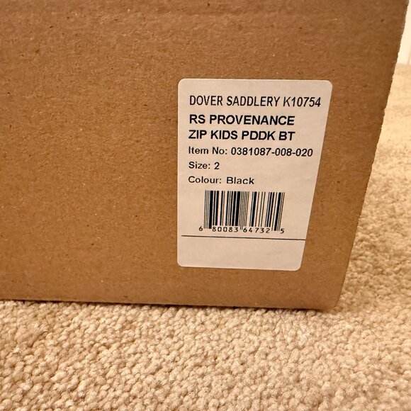 Kids Paddock Boots Size 2 Black - Picture 7 of 7